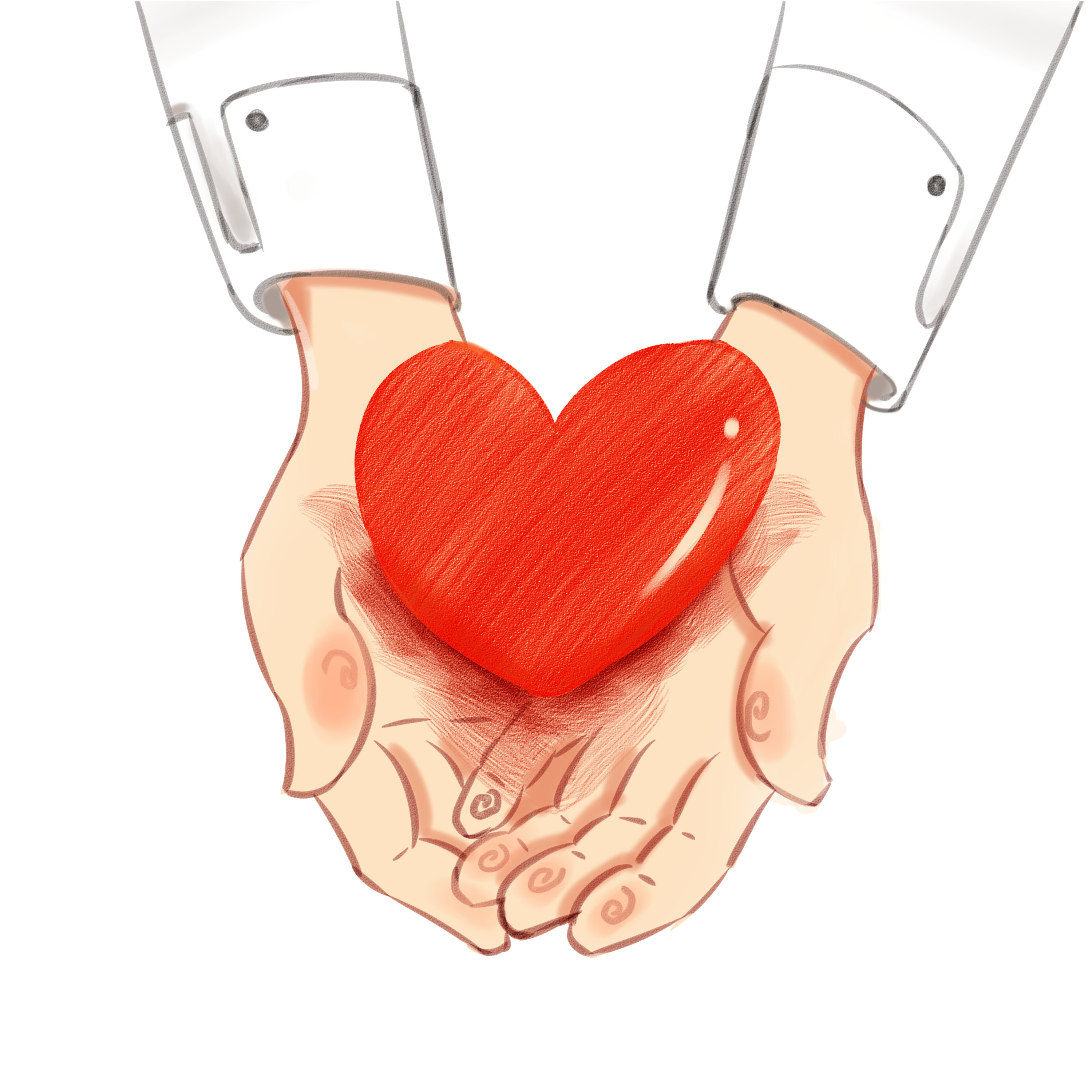 متبرع  يقدّم تبرعًا لأخيه 